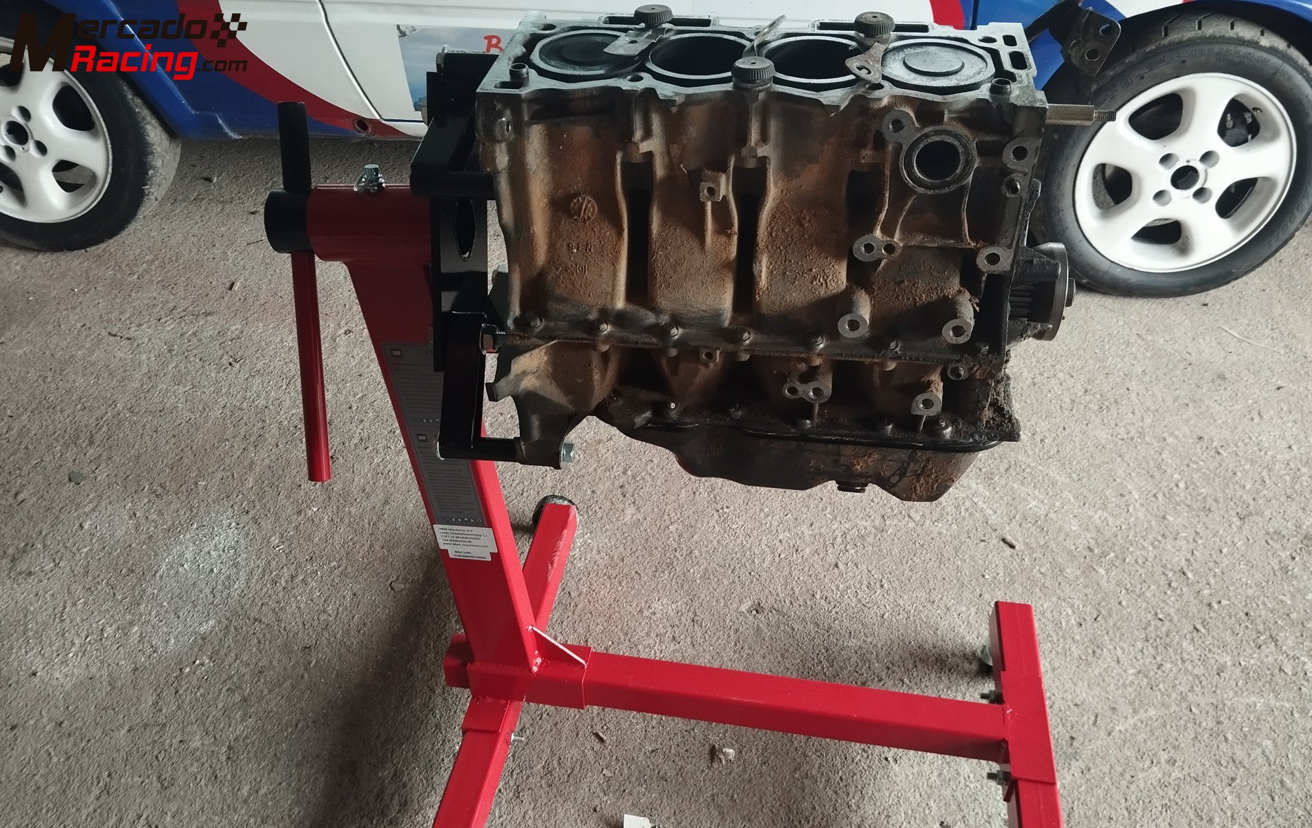 Bloque motor de peugeot 205 rallye + culata ax gt 