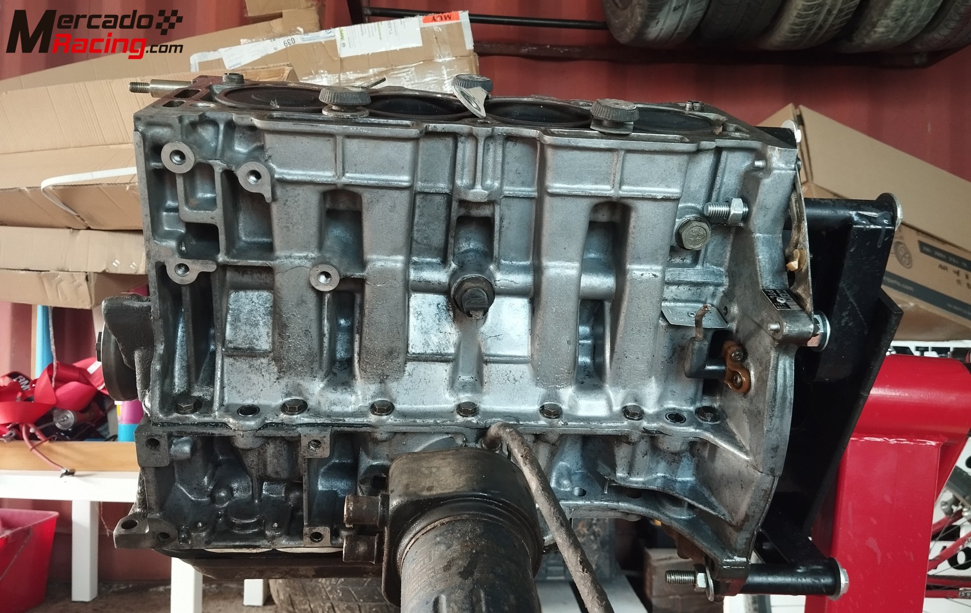 Bloque motor de peugeot 205 rallye + culata ax gt 