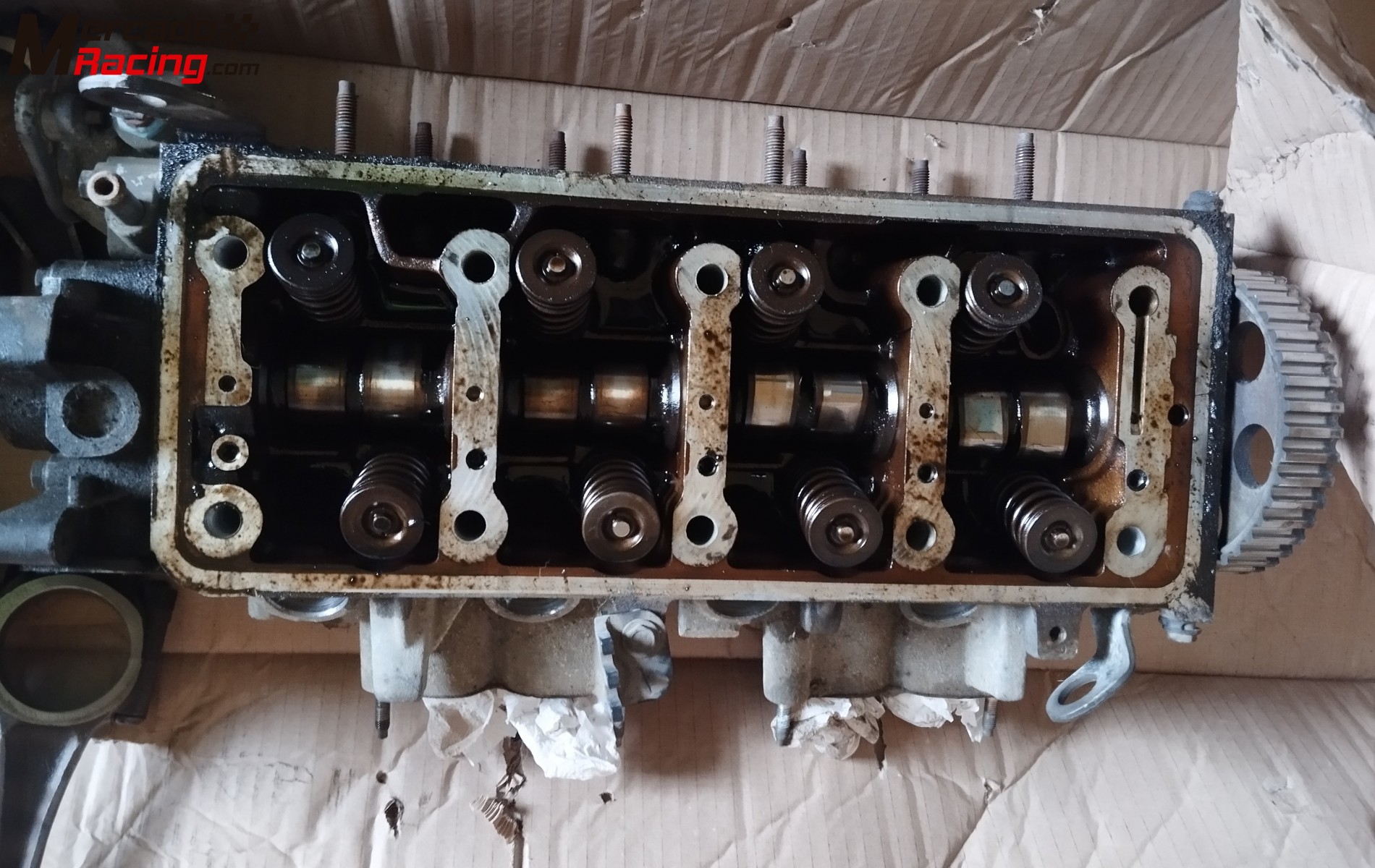 Bloque motor de peugeot 205 rallye + culata ax gt 