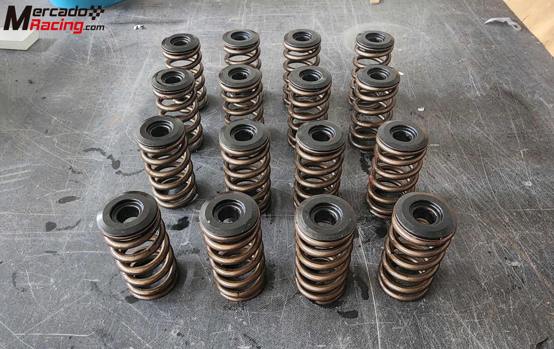 Muelles y cazoletas de culata reforzados catcams saxo vts 106 gti nfx
