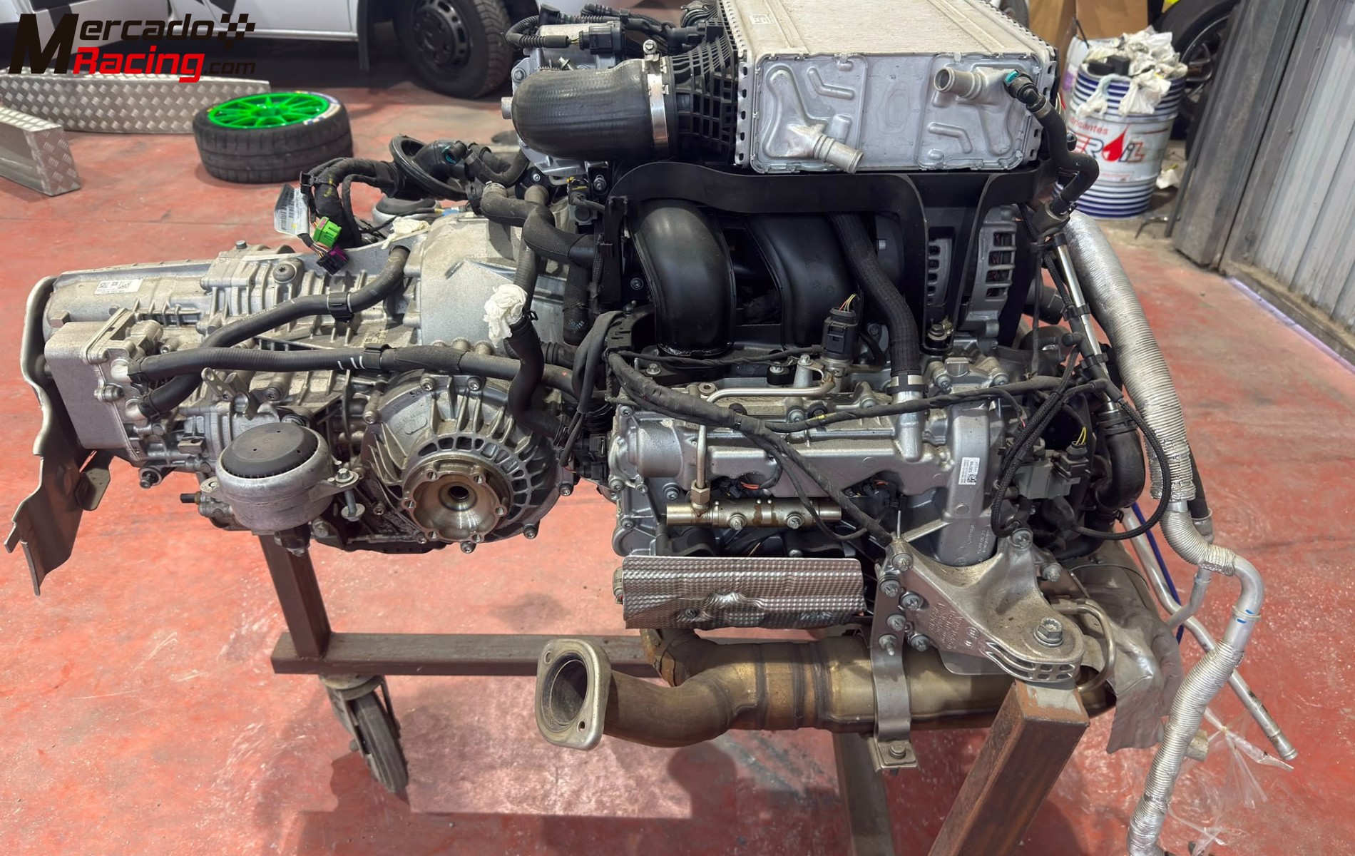 Motor y caja de cambios pdk porsche 718 300cv.