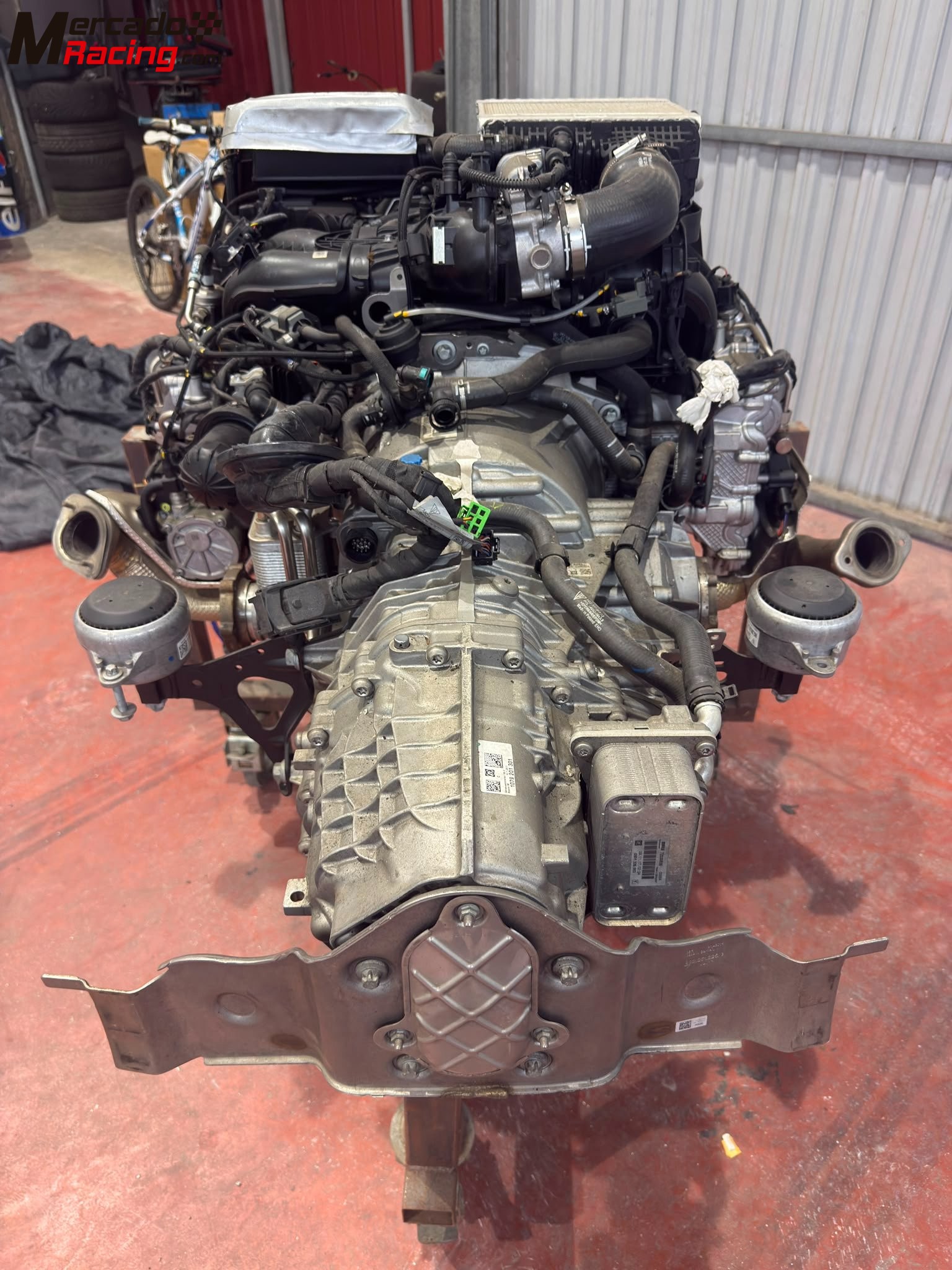 Motor y caja de cambios pdk porsche 718 300cv.