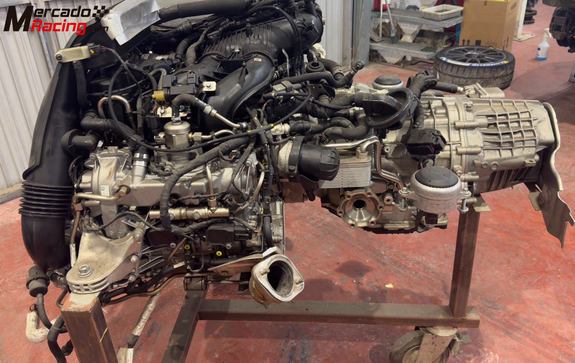 Motor y caja de cambios pdk porsche 718 300cv.