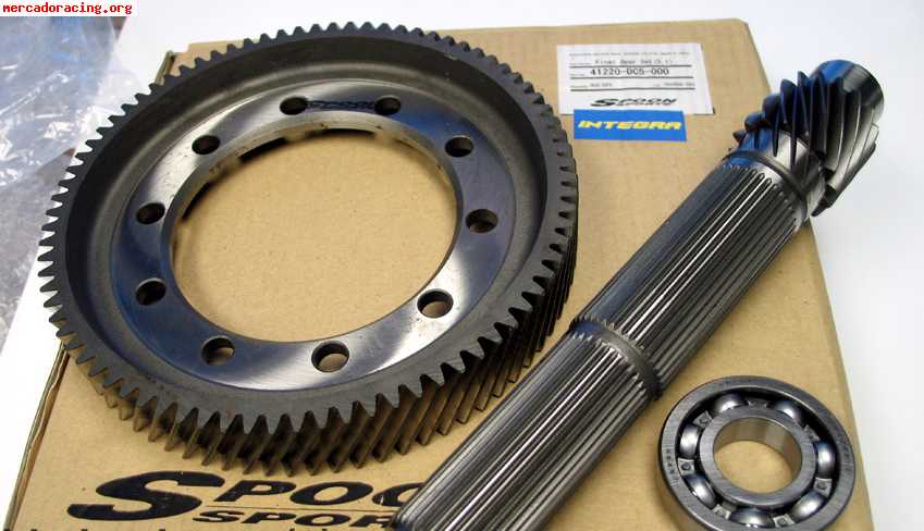 Grupo final 5.1 spoon para type r o k-series gearbox