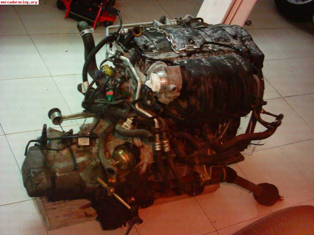 Motor y cambio peugeot 1.6i 110cv