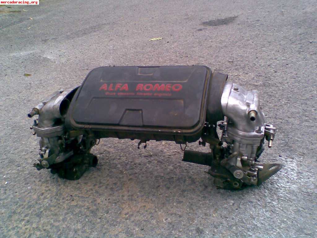 Vendo carburacion weber de 40 completa de alfa 33 1.7 boxer