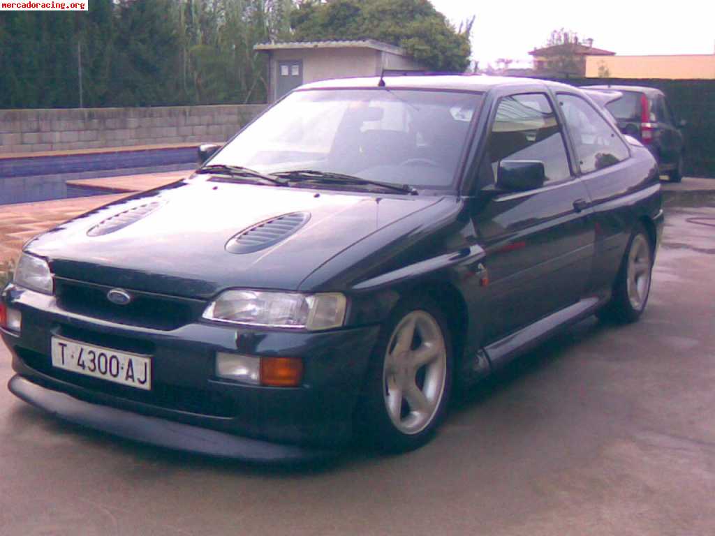 Vendo escort rs cosworth, solo acepto moto de trial 2005 en 