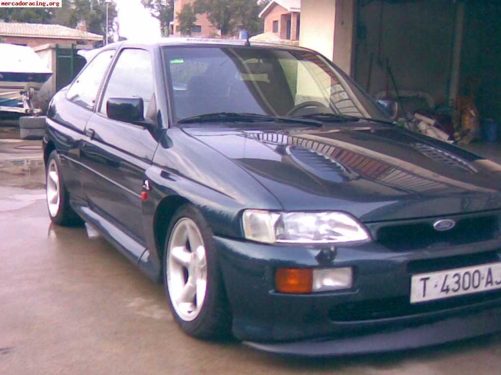 Vendo escort rs cosworth, solo acepto moto de trial 2005 en 