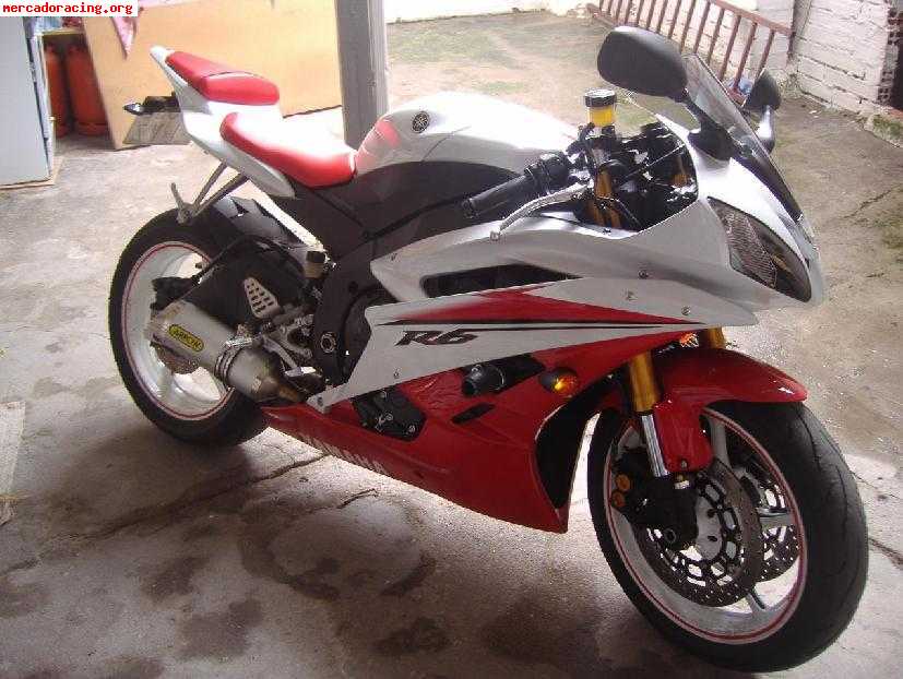 Yamaha r6r 2007 6100km limitada