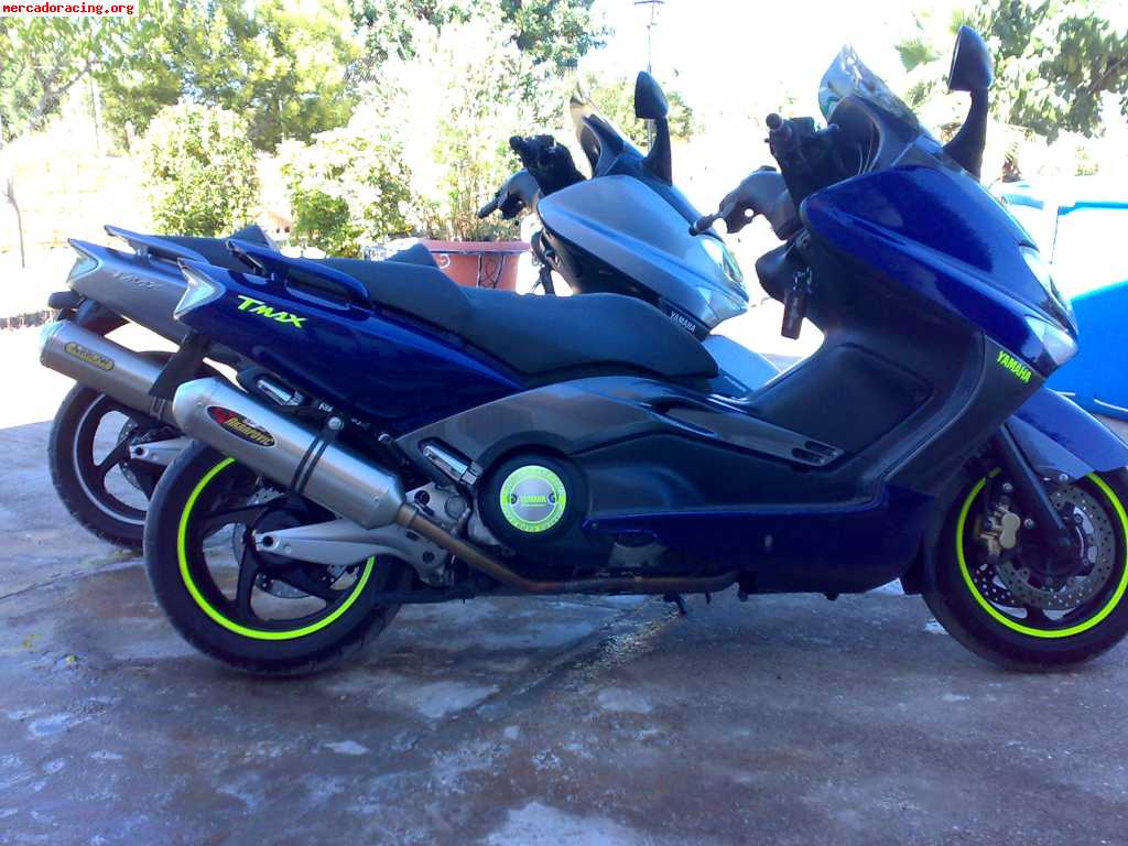 Cambio yamaha tmax 06´con extras por coche,ajustando o no di