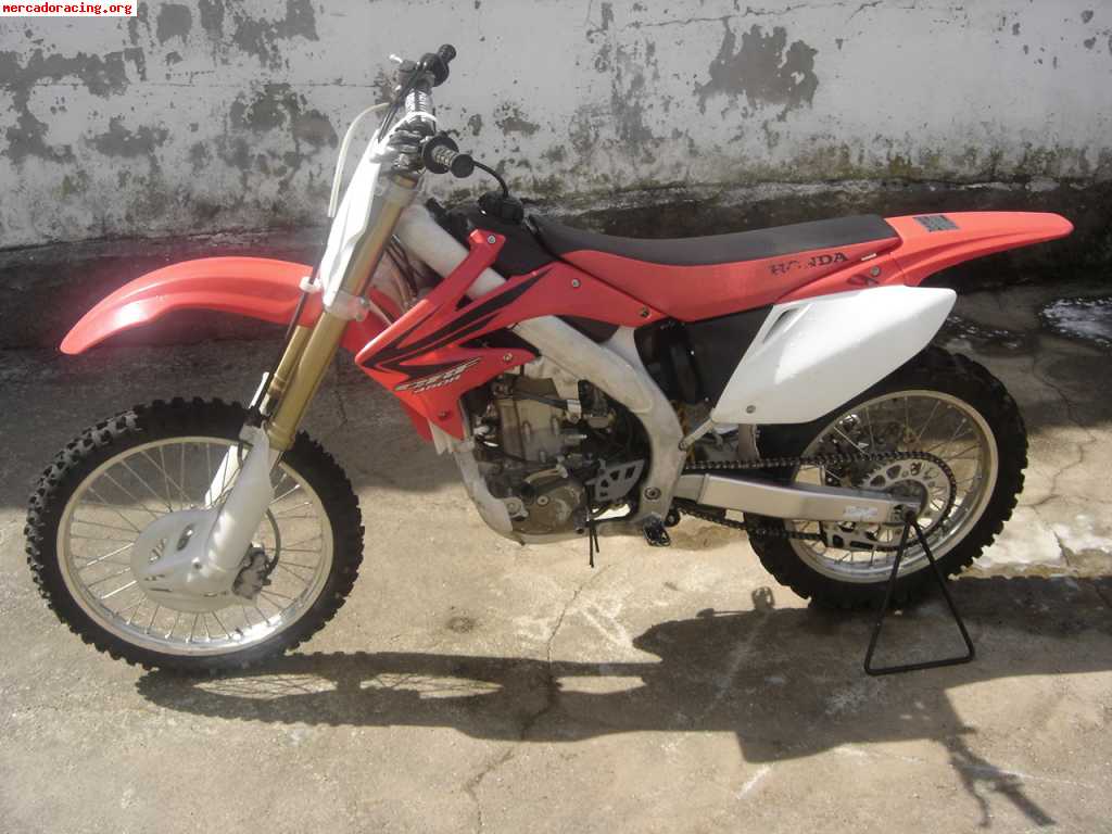 Vendo honda crf 450 del 2007