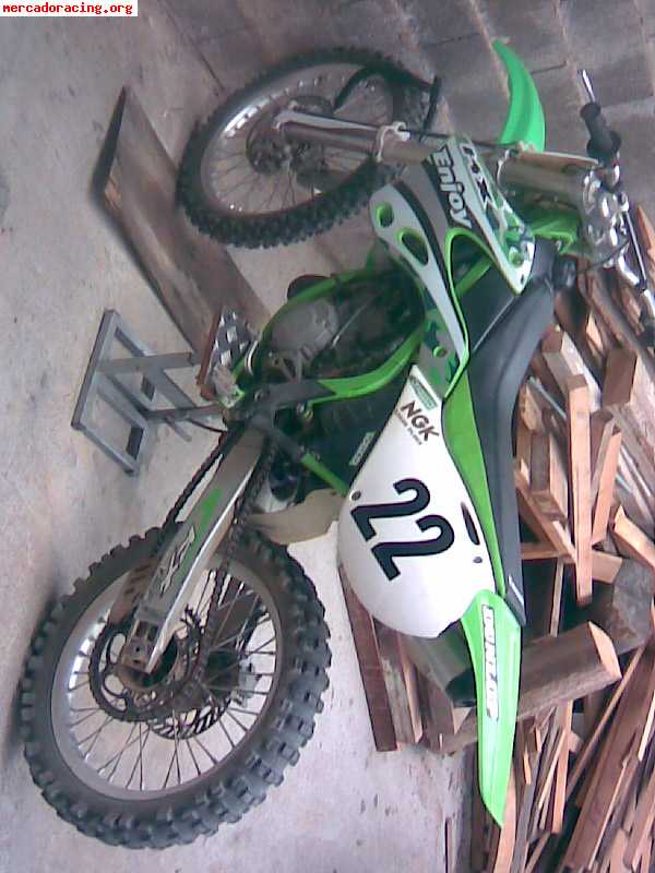 Kawasaki kx de 125 del año 2000 o se cambia 