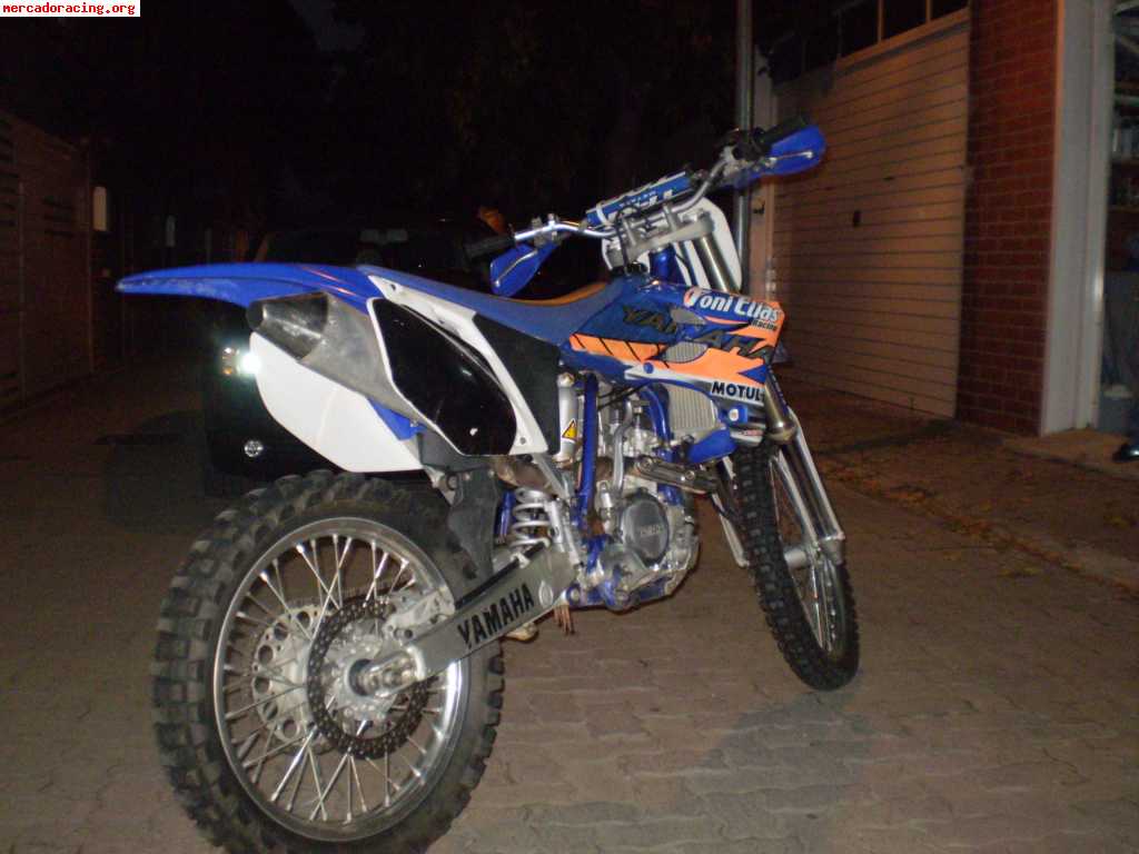 Vendo yamaha yzf 250 de motocross