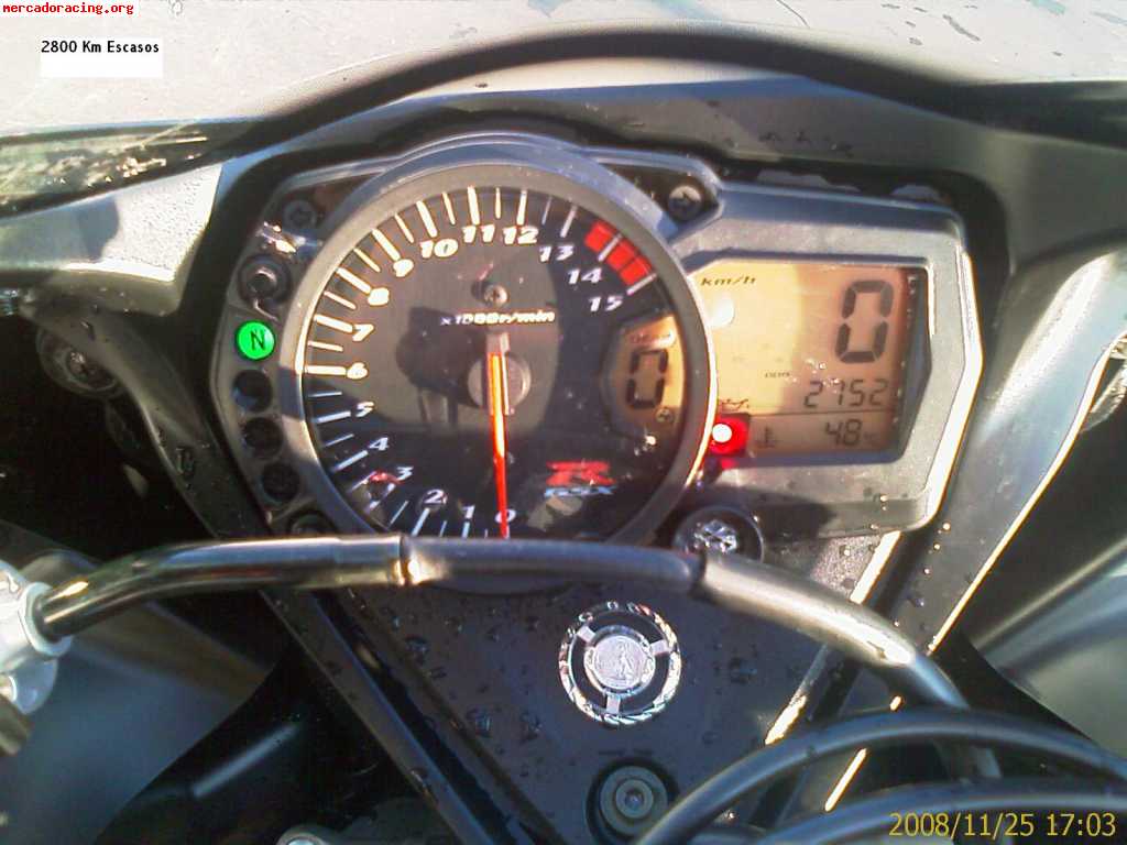 Suzuki gsx-r- k6 1000  con 3000km esta en cordoba