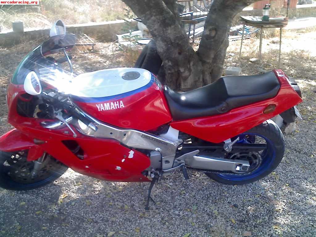 Cambio yamaha exup 1000 fzr 1990 por 4x4