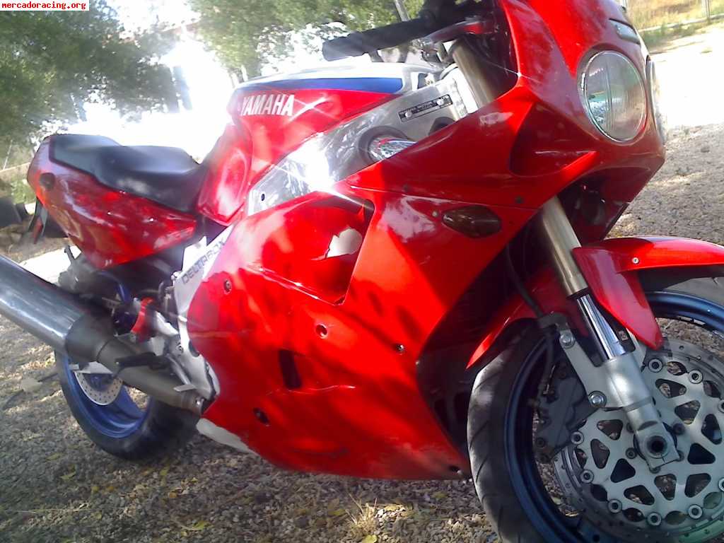 Cambio yamaha exup 1000 fzr 1990 por 4x4