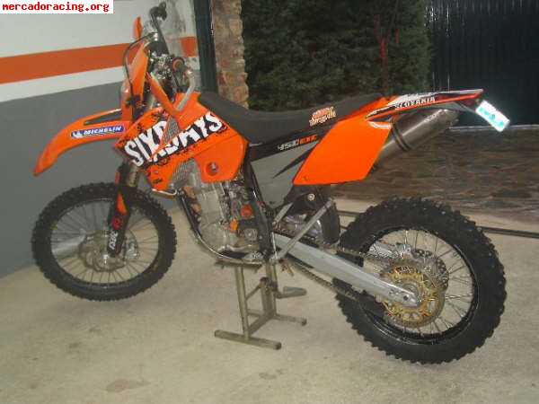 Ktm 450 exc factory 2.005 enduro y supermotard (bastantes ex