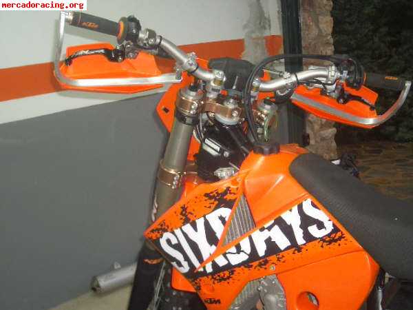 Ktm 450 exc factory 2.005 enduro y supermotard (bastantes ex