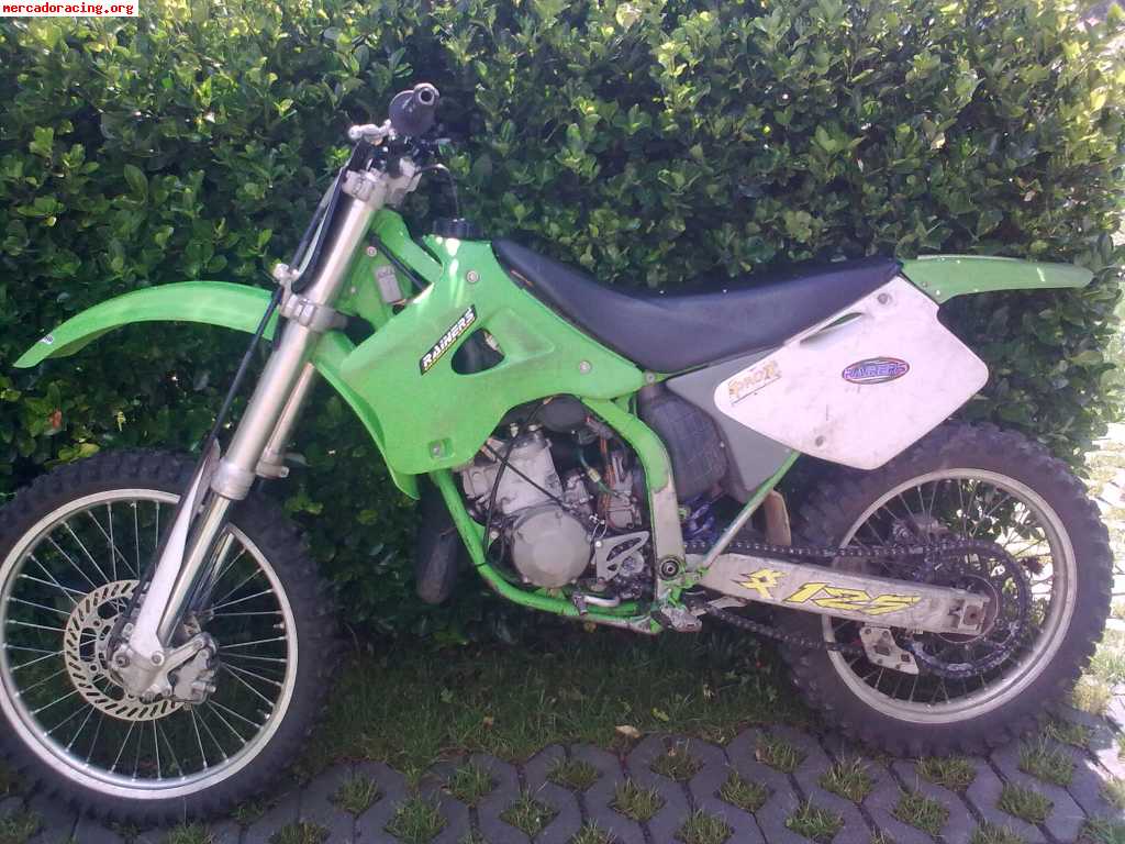 Se vende kawasaky kx 125 cc del año 1998