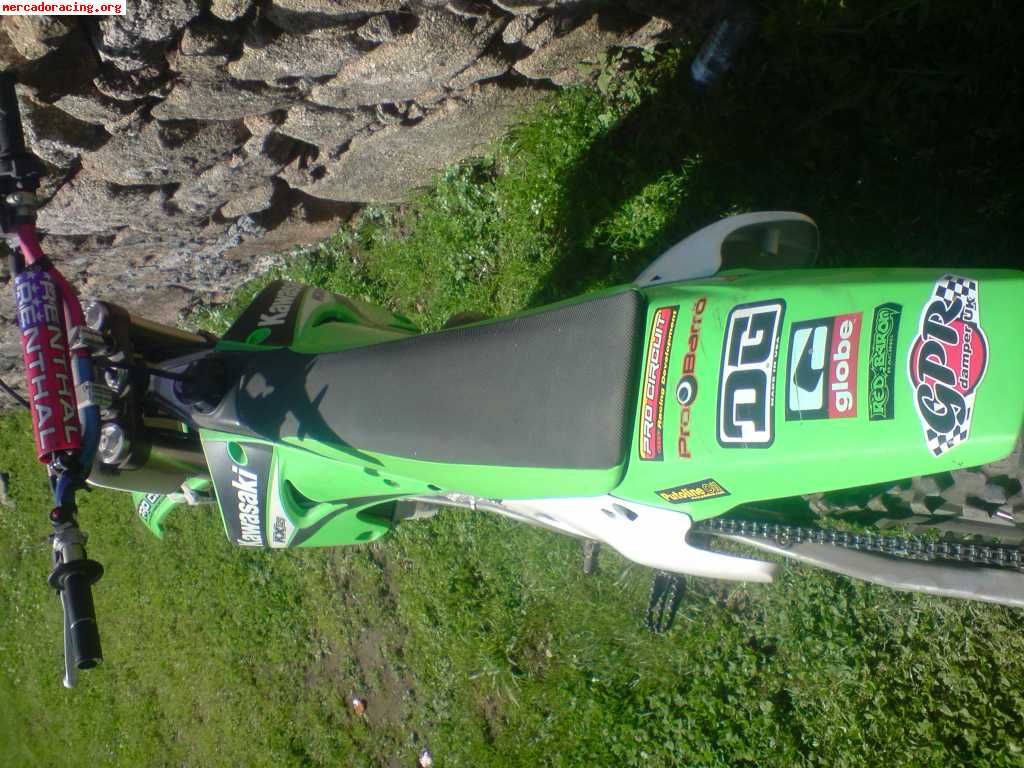 Kawasaki kx 125 del año 2006