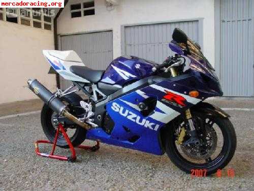 Se vende gsxr 600 limitada