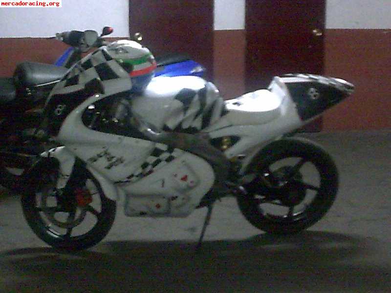 Vendo o cambio aprilia rs 50 aerografiada x baquets recaro c