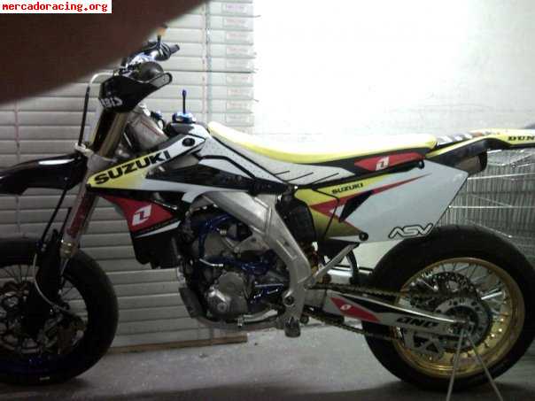 Vendo rmz 450 supermotard