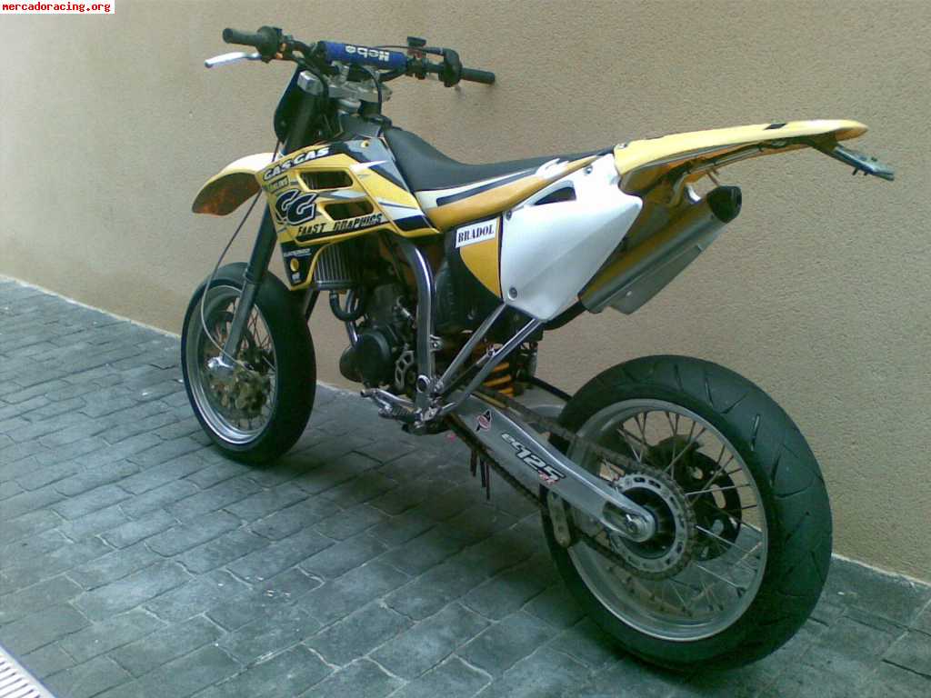 Gas gas 125 supermotard 2t 2008 cambio por quad o algo ke in