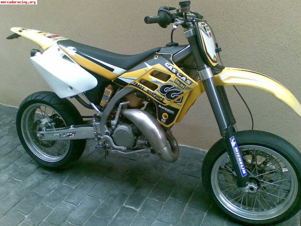 Gas gas 125 supermotard 2t 2008 cambio por quad o algo ke in