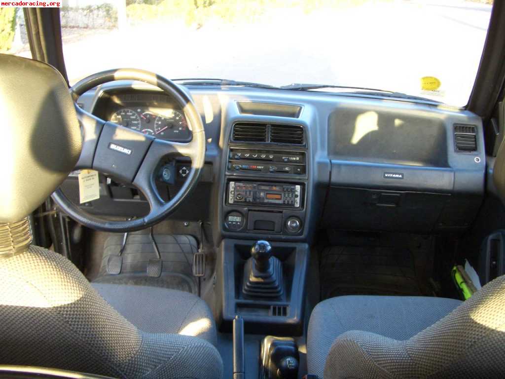 Suzuki viatara 1.6 jlx gris con hard top blanco 1990