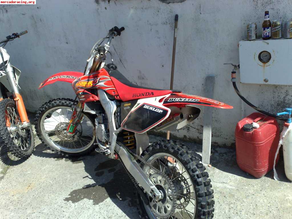 Honda cr 125 del 2006 motor nuevo