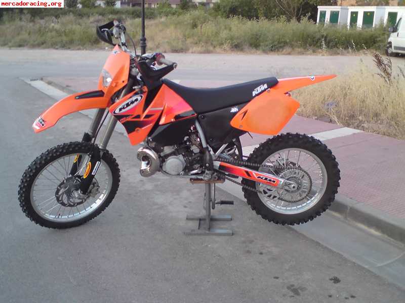 Vendo ktm 250 exc en duro año 2000 en la rioja 2500 euros
