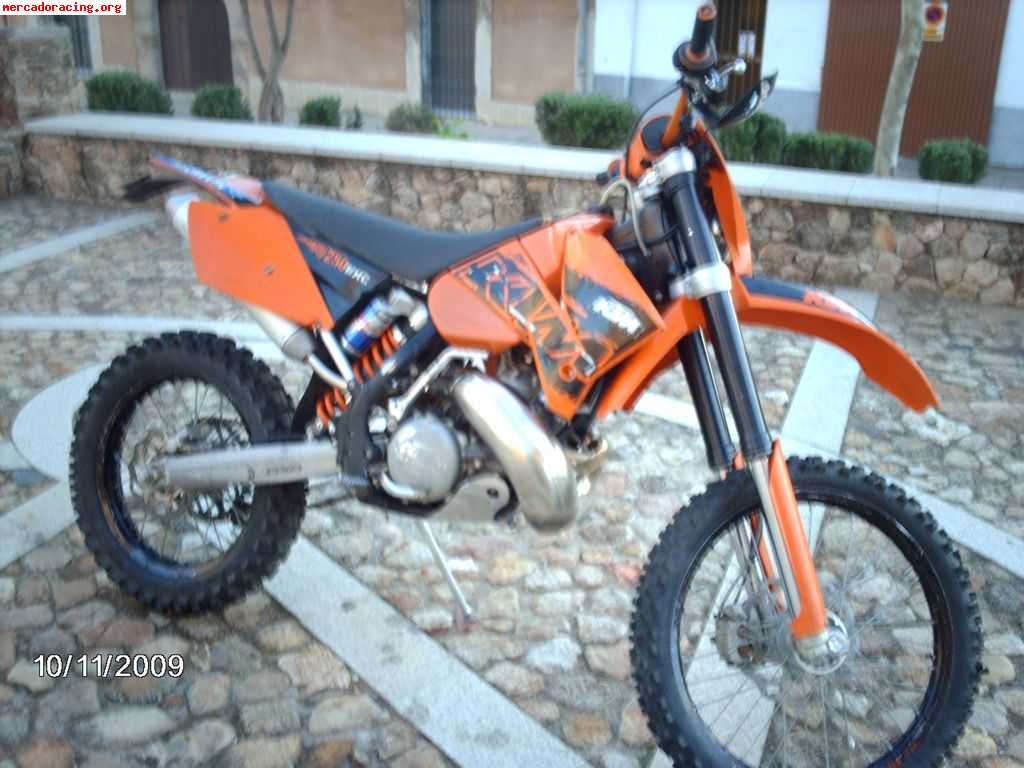 Vendo ktm 250 exc 07 o cambio por carcross