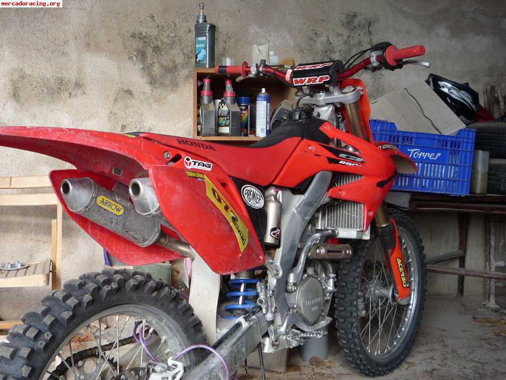 Se vende honda cr 250f (cross) año 2006