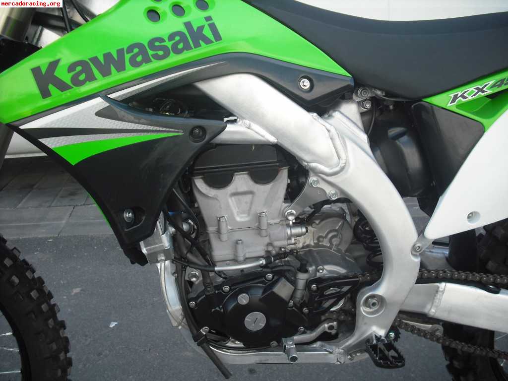 Kawasaki kxf 450 injection septiembre 2009 con 2 horas reale