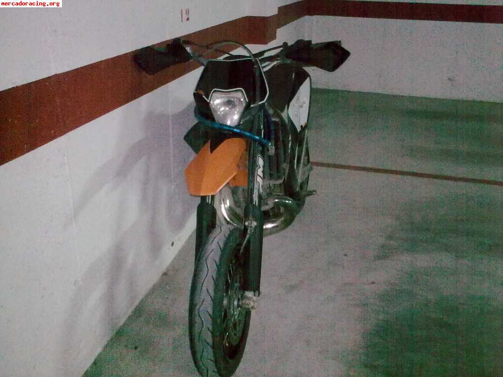 Vendo ktm 250 2t enduro supermotard  08