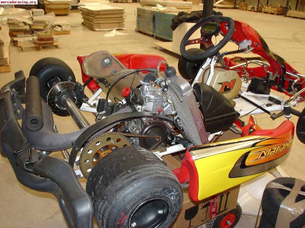 Cambio kart 125 maranello por supermotard o rr