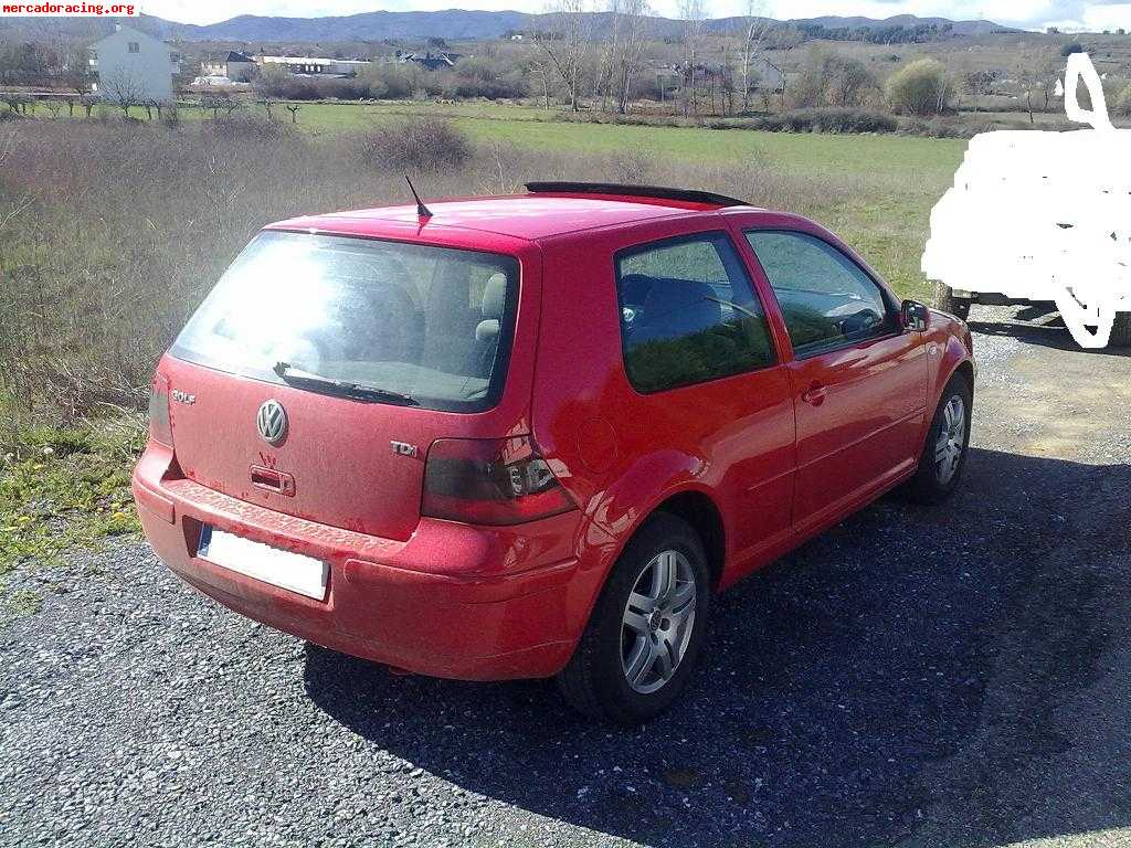 Cambio golf iv tdi por moto de carretera