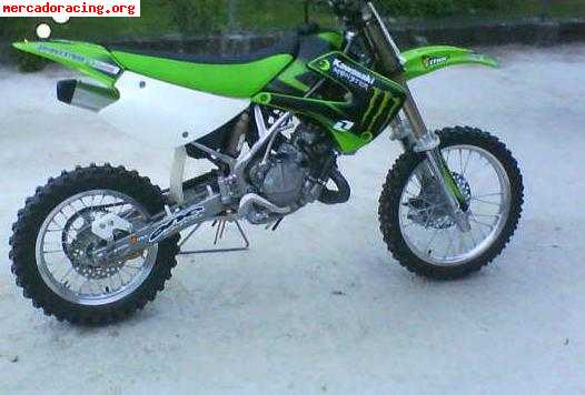 Kawasaki kx 85cc   coche radiocontrol  [gangaa..!! vendo o c