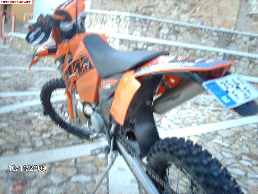 Vendo ktm 250 exc 2t