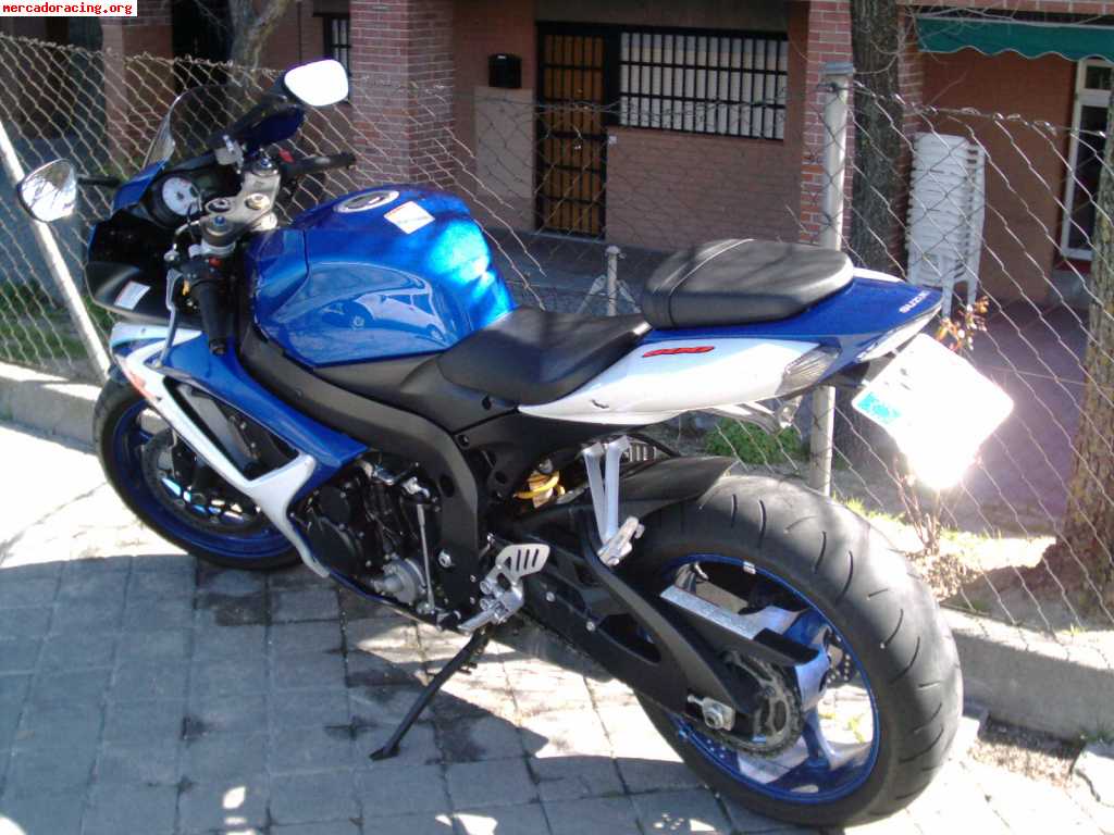 Suzuki gsxr 600 año 2006