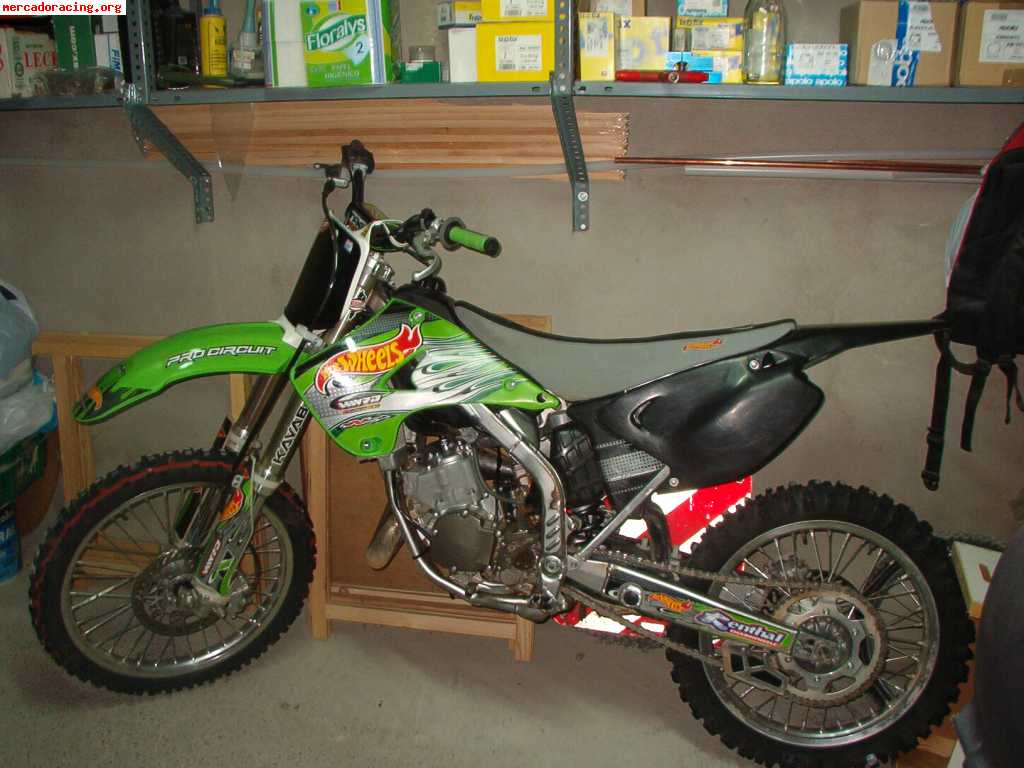 Vendo kawasaki kx 125 del 2004