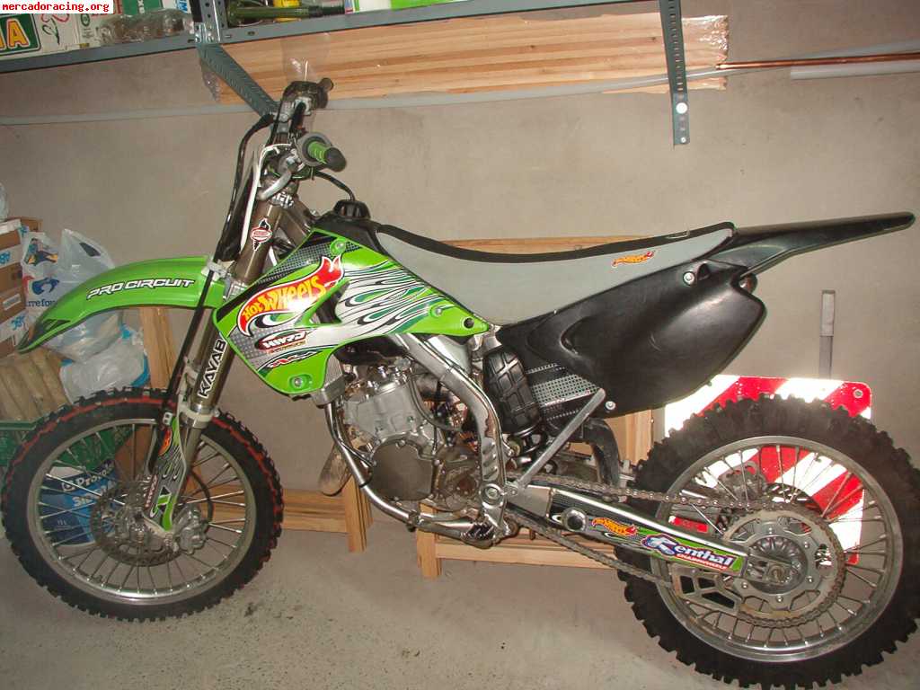 Vendo kawasaki kx 125 del 2004