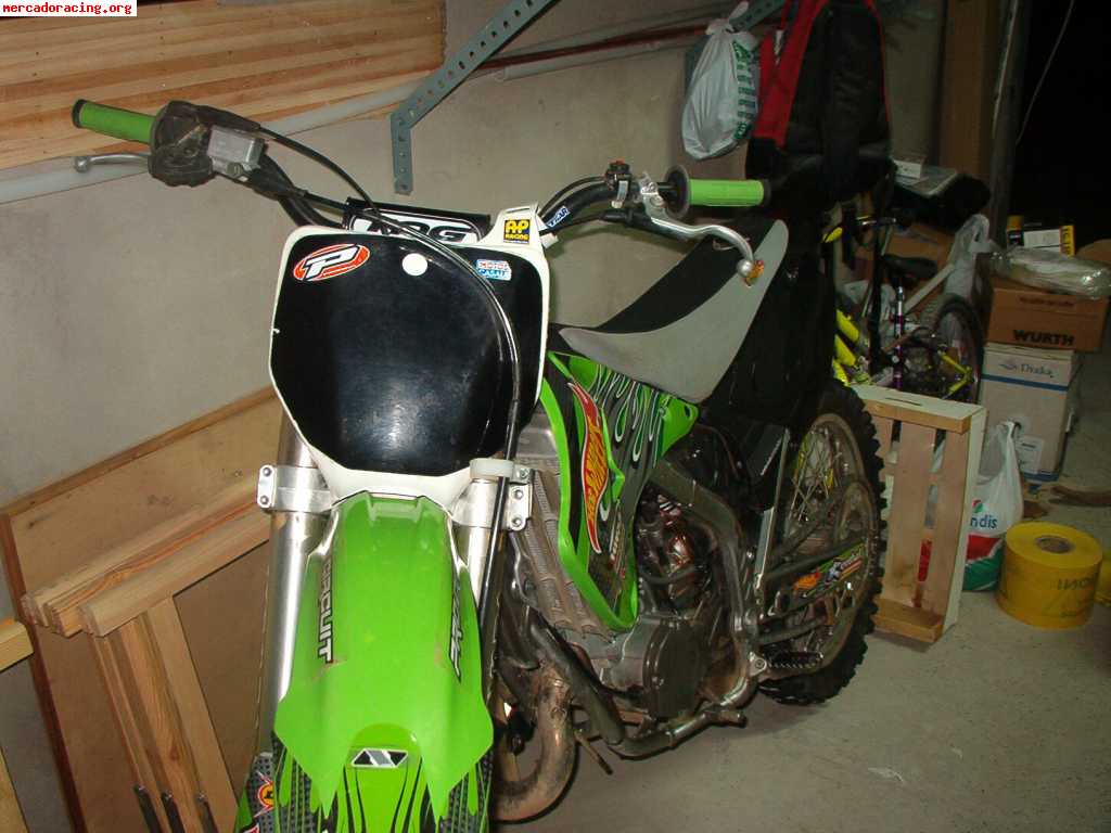 Vendo kawasaki kx 125 del 2004