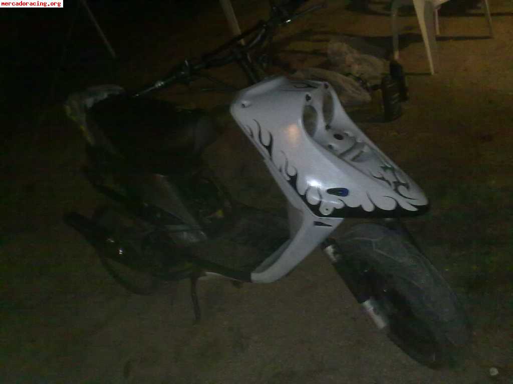 Yamaha jog-erox tuning mitad jog y mitad aerox 100cc