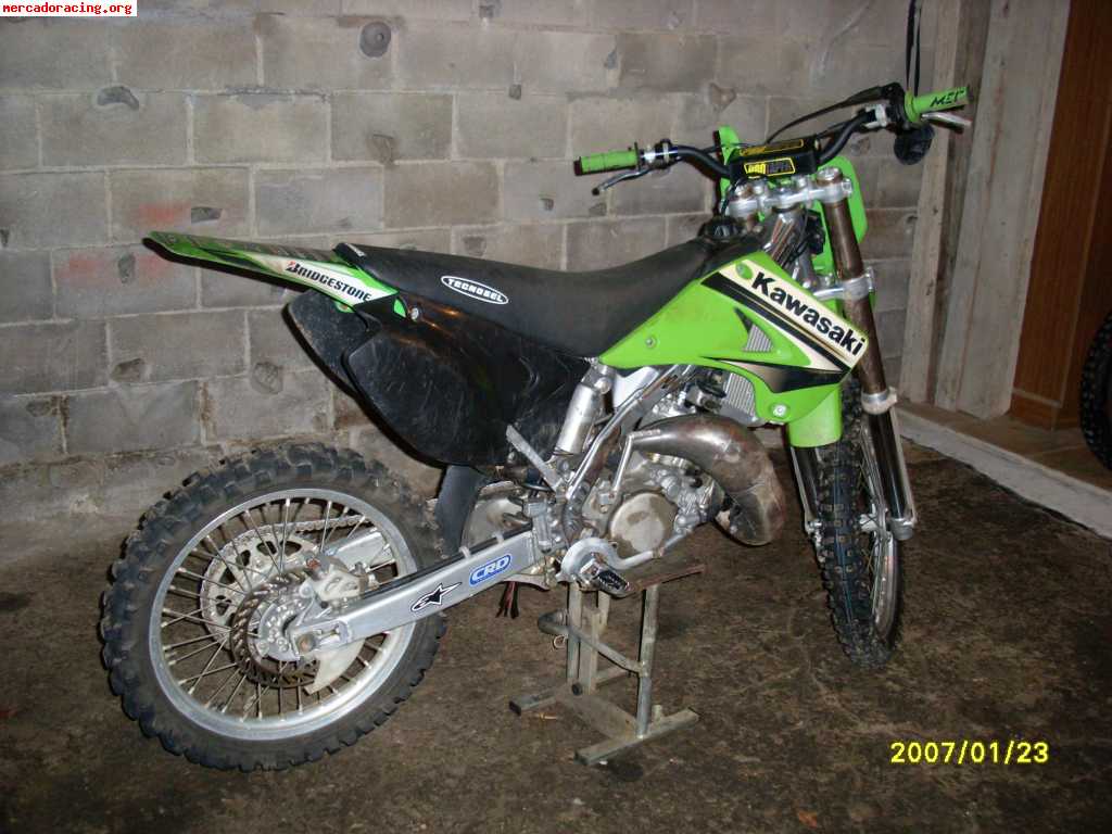 Se vende kawasaki kx de 125 del 2003 (asturias)