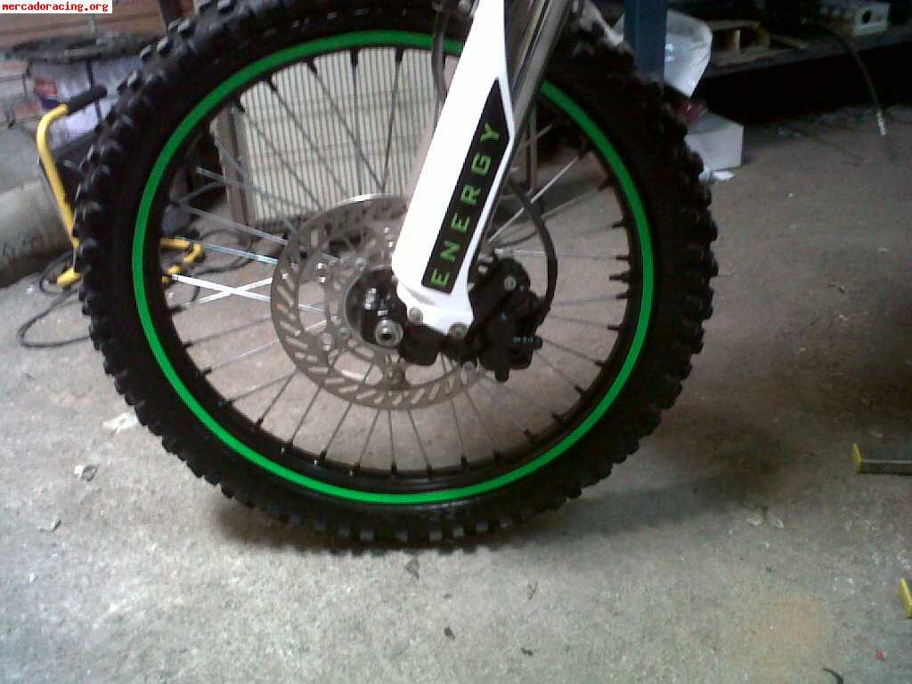 Kawasaki kx 250 f 4 tiempos decoracion monster