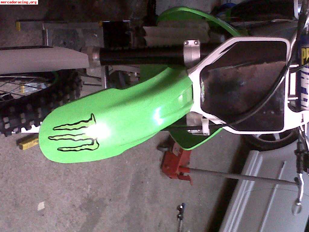 Kawasaki kx 250 f 4 tiempos decoracion monster