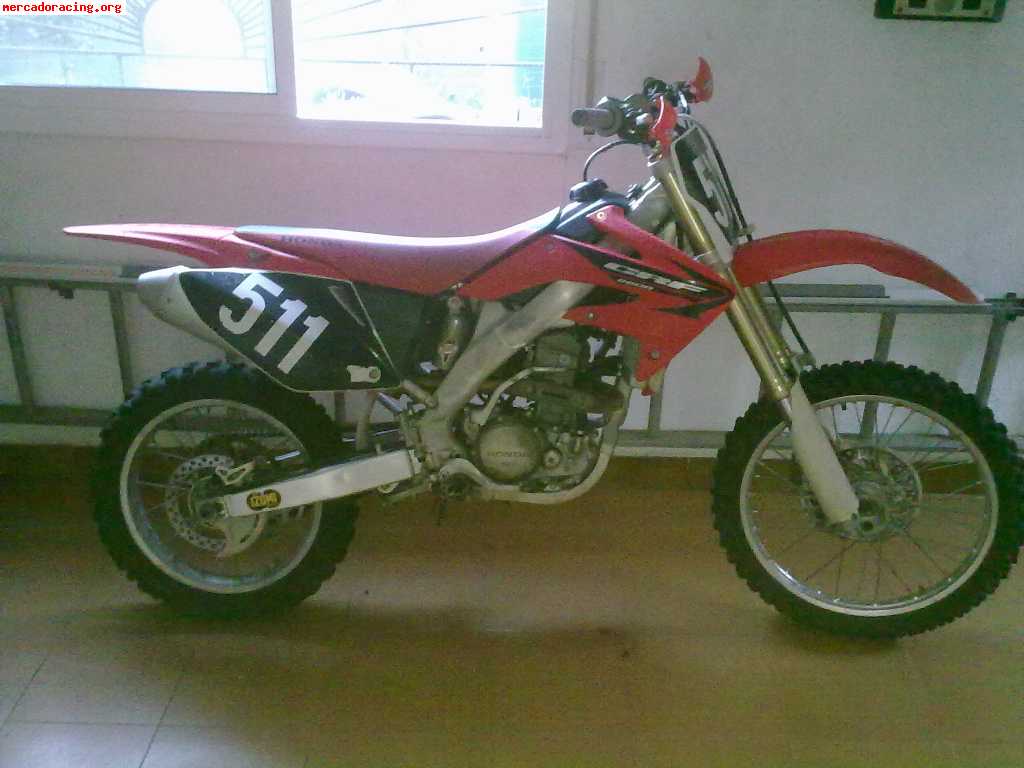 Vendo crf 2007 con kit de enduro