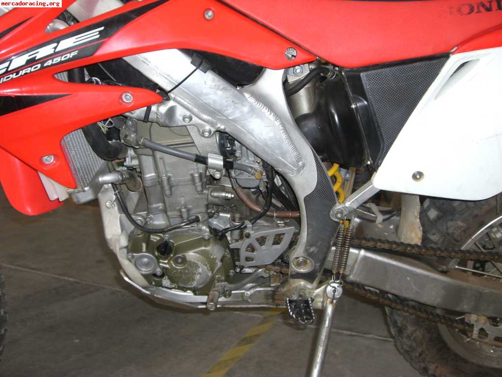 Honda crf 450 matriculada 2007  